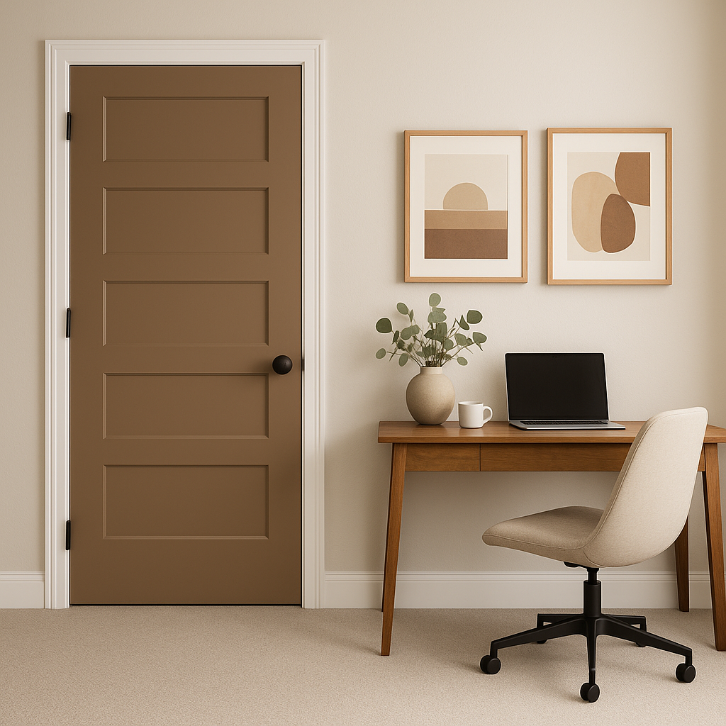 Benjamin Moore Coyote (1224): A Warm and Adaptable Neutral.