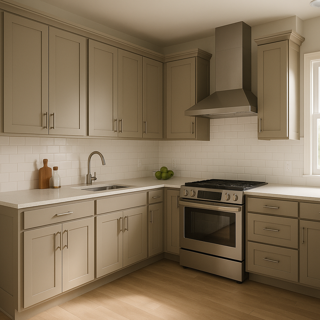 Benjamin Moore Creekbed (1006): A Versatile Neutral with Depth and Warmth.