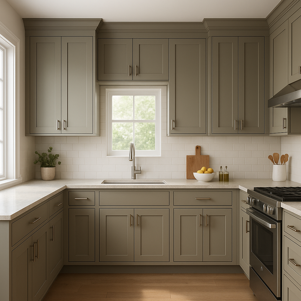 Benjamin Moore Creekside 2141-40: A Sophisticated Neutral for Timeless Interiors.