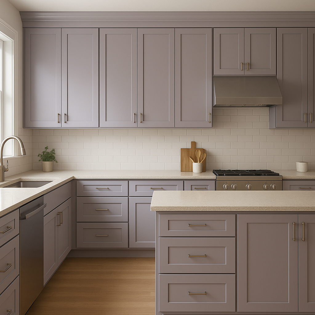 Benjamin Moore Crocus (1404): A Sophisticated Lavender Hue for Elevated Interiors.