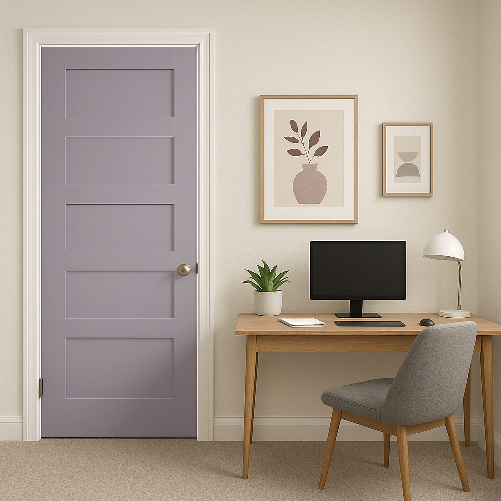 Benjamin Moore Crocus (1404): A Sophisticated Lavender Hue for Elevated Interiors.