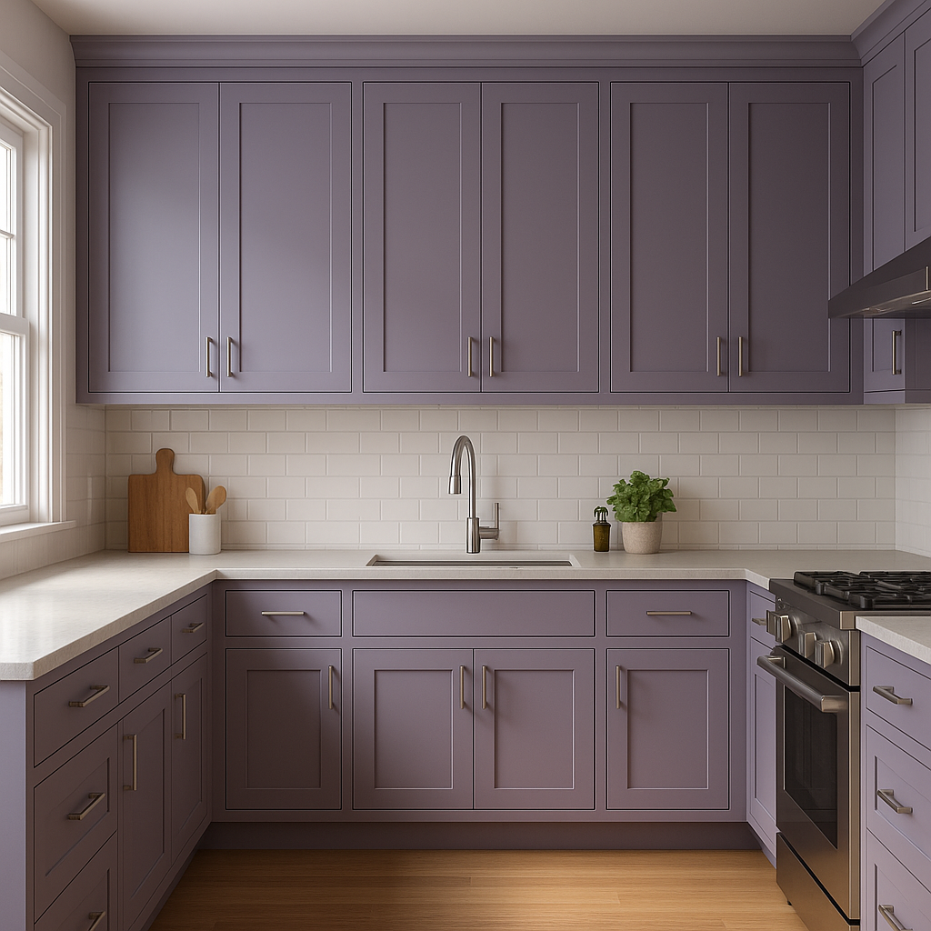 Benjamin Moore Crocus (2071-40): A Sophisticated Lavender Hue.