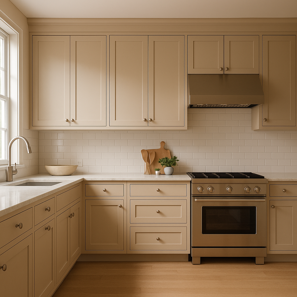 Benjamin Moore Crossroads (1226): A Timeless Neutral with Warm Undertones.