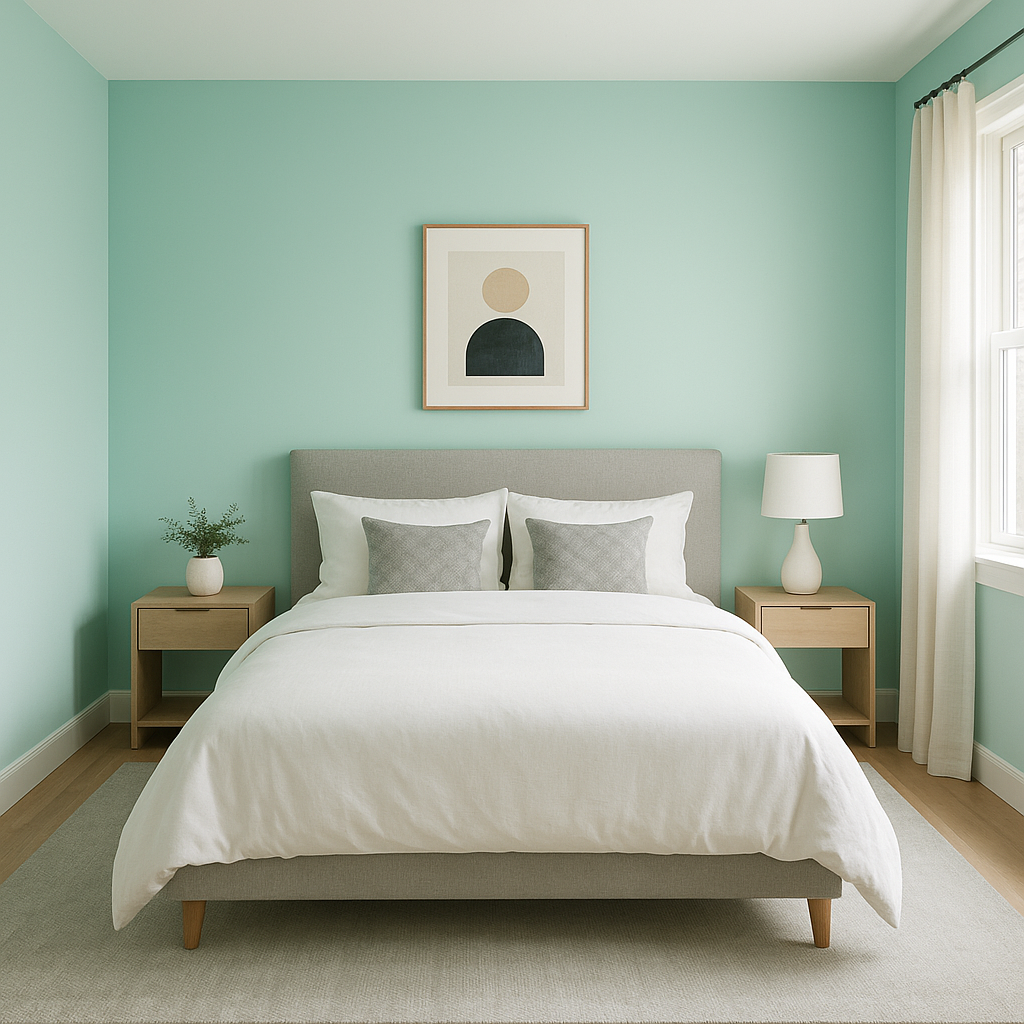 Benjamin Moore Crystal (2044-60): A Serene Splash of Soft Blue.