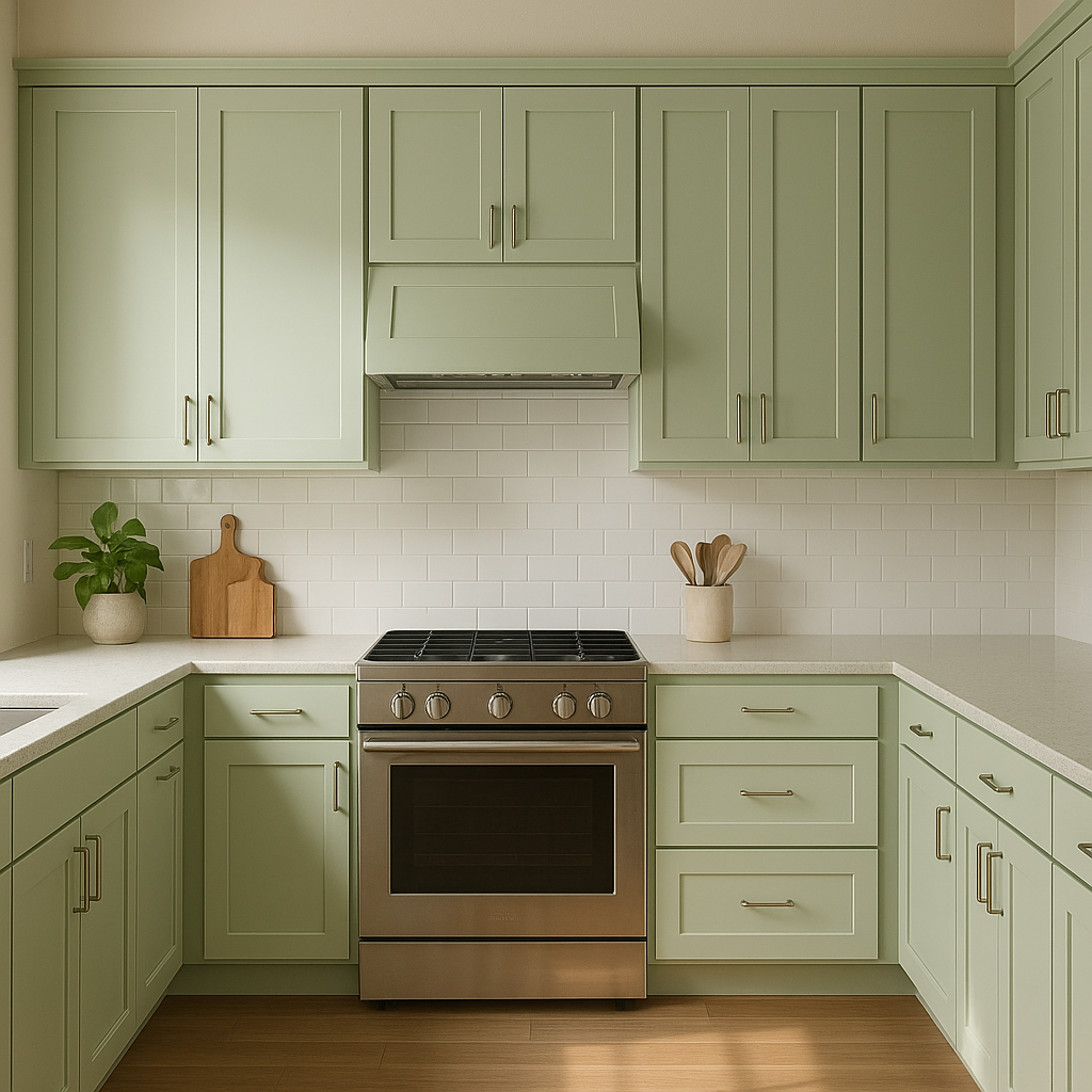 Benjamin Moore Cucumber (428): A Fresh and Versatile Green for Your Space.