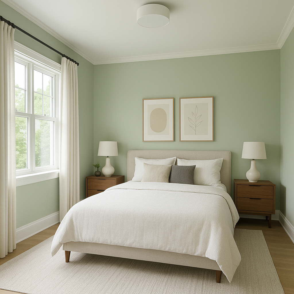 Benjamin Moore Cucumber (428): A Fresh and Versatile Green for Your Space.