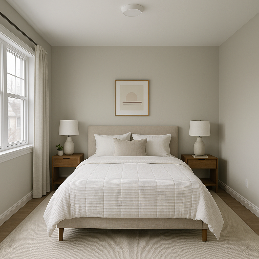 Benjamin Moore Cumulus (1550): A Serene Gray with Versatile Appeal.