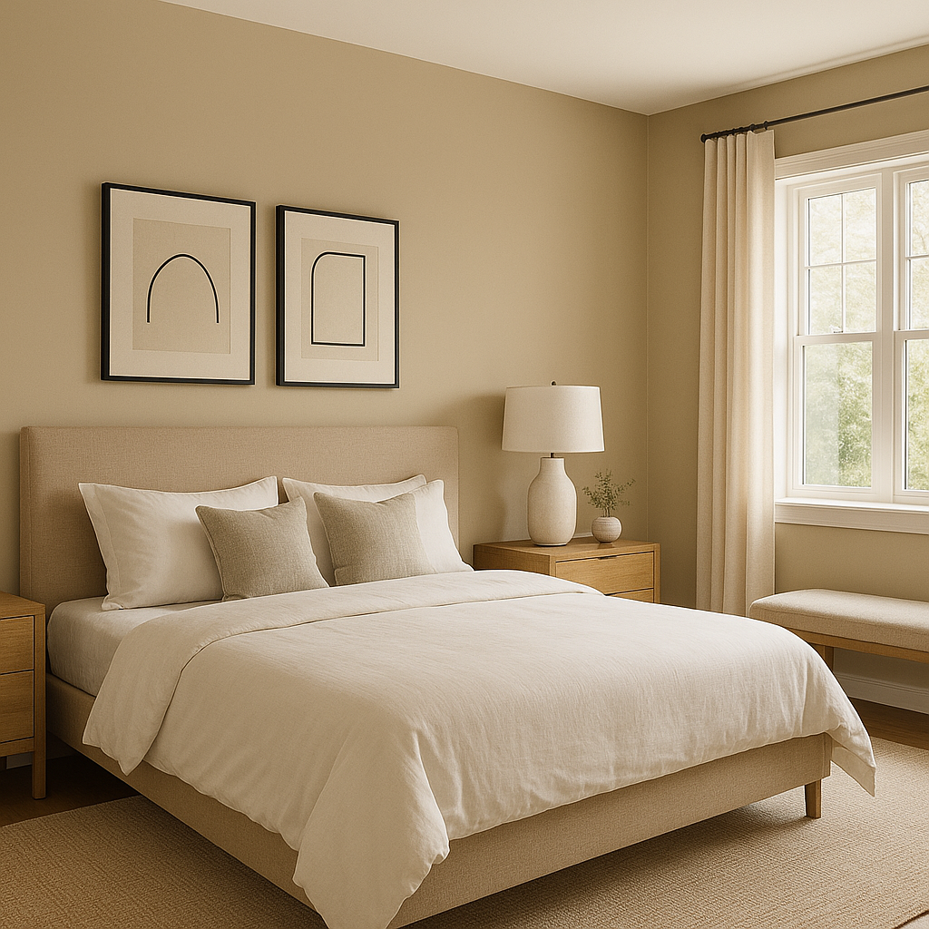 Benjamin Moore Danville Tan (HC-91): A Timeless Neutral for Every Space.