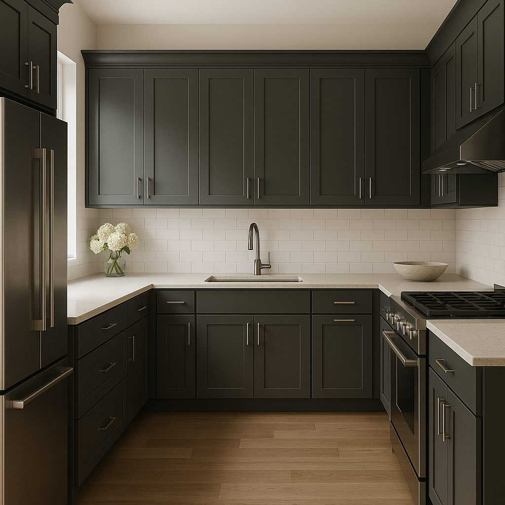 Benjamin Moore Deep (1582): A Sophisticated Charcoal Gray for Elevated Spaces.