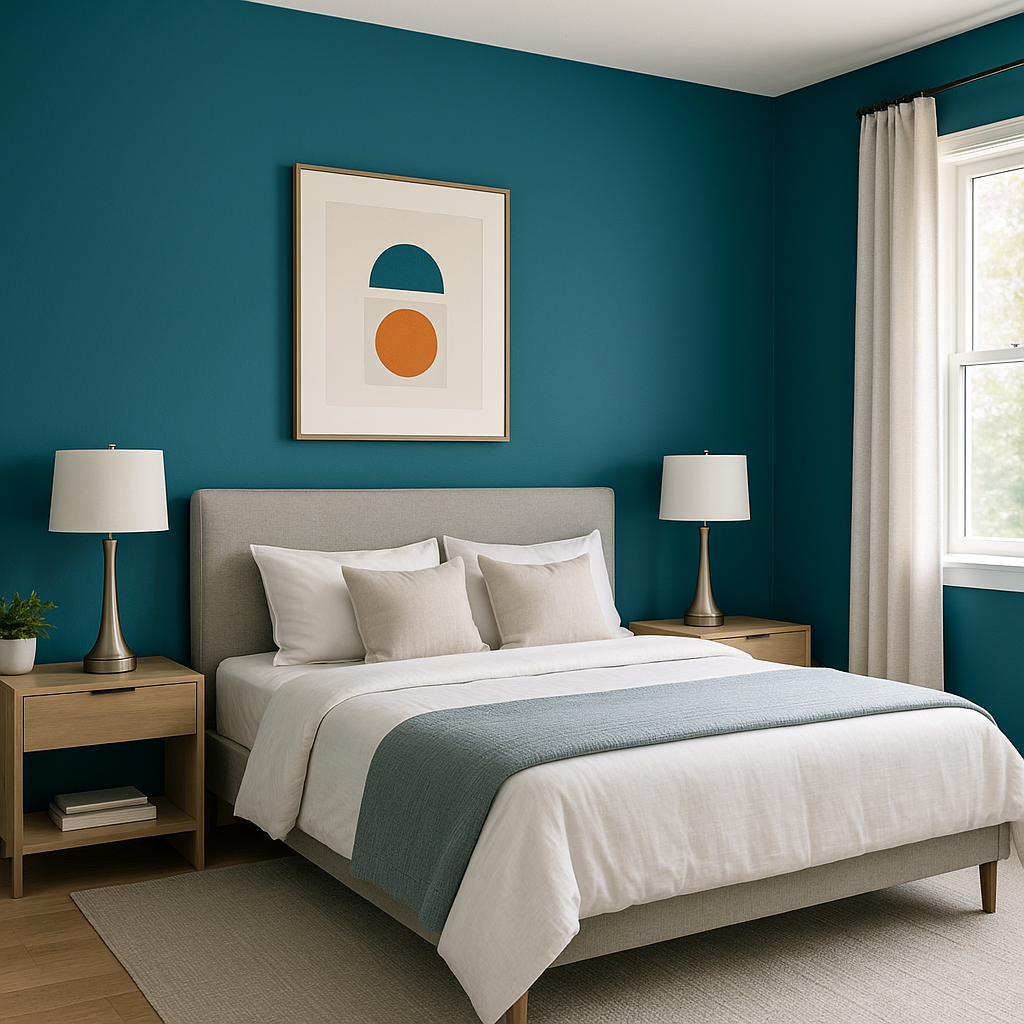 Benjamin Moore Deep (2058-30): A Bold and Sophisticated Blue.