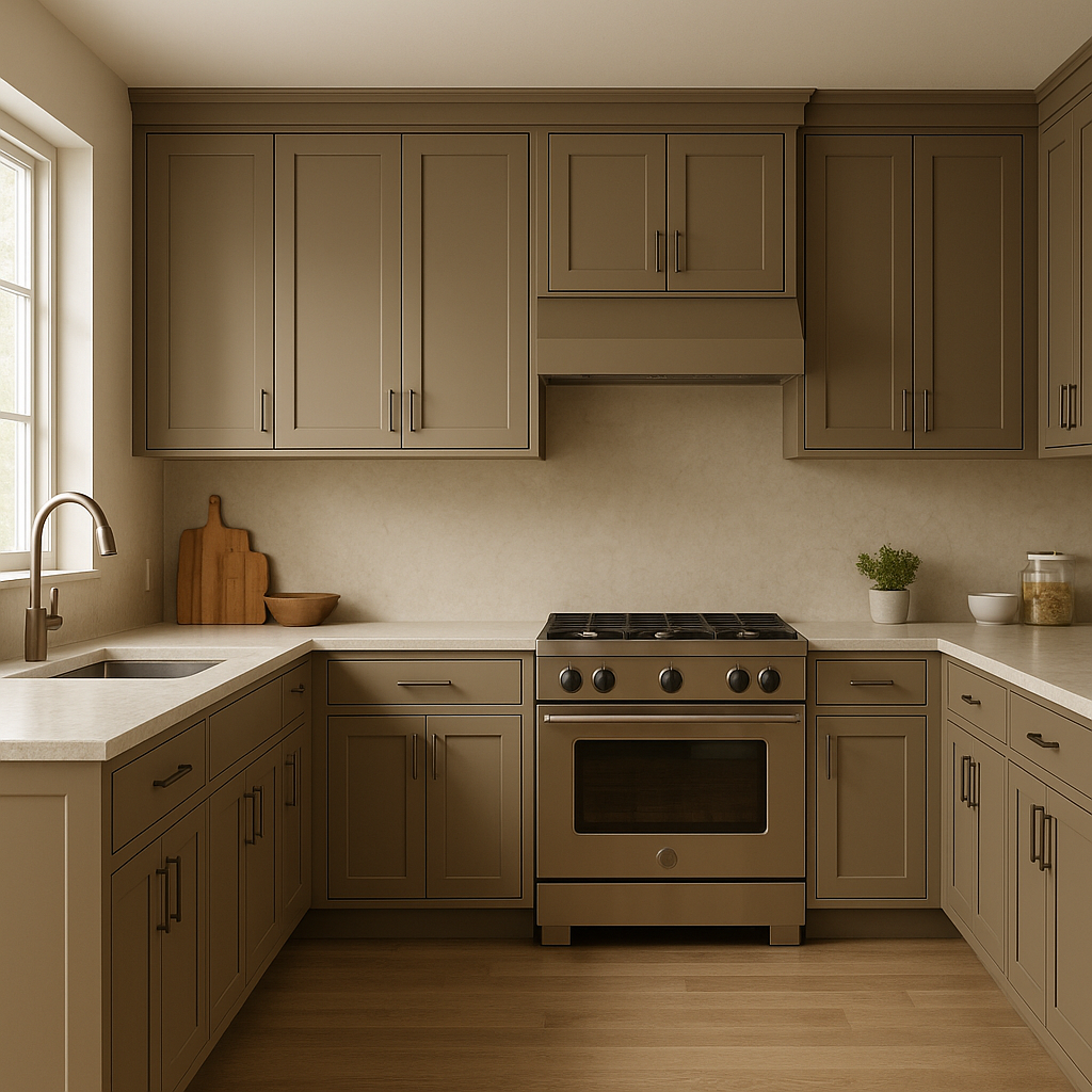 Benjamin Moore Deer (1036): A Timeless Neutral with Warm Undertones.