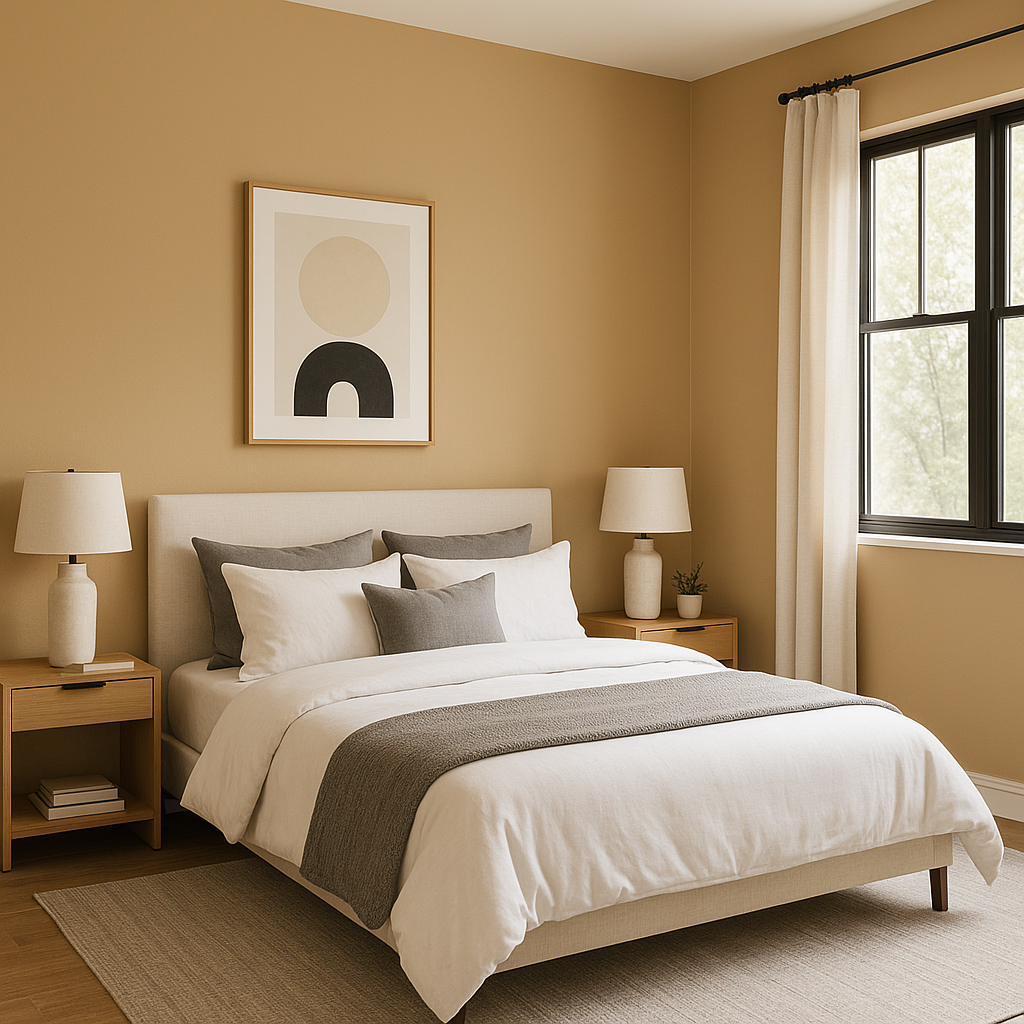 Benjamin Moore Deer (1047): A Warm and Earthy Neutral.