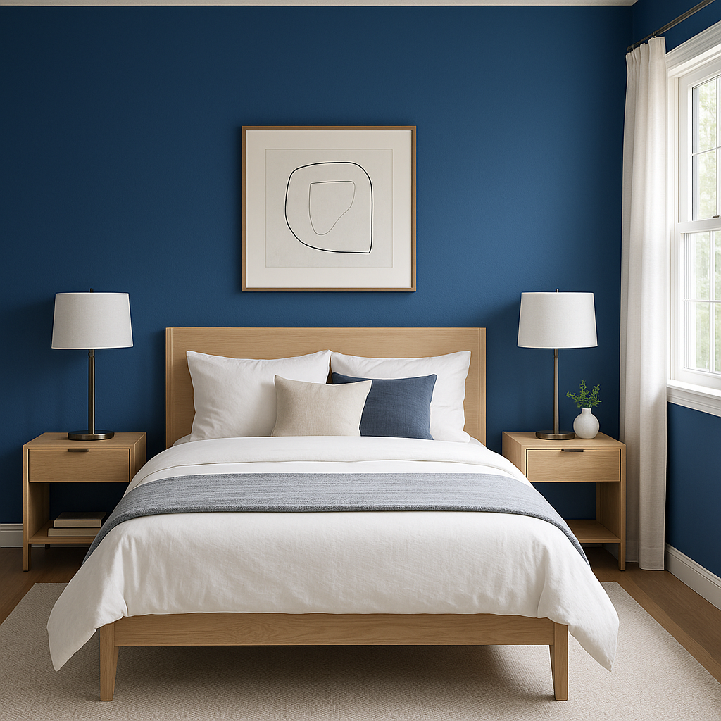 Benjamin Moore Delphinium (CC-872): A Serene and Sophisticated Blue.