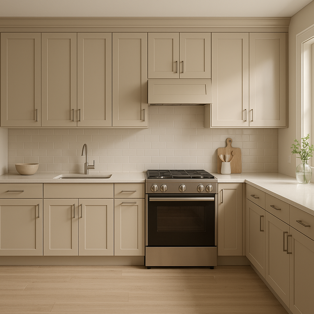 Benjamin Moore Desert (1004): A Warm, Earthy Neutral.