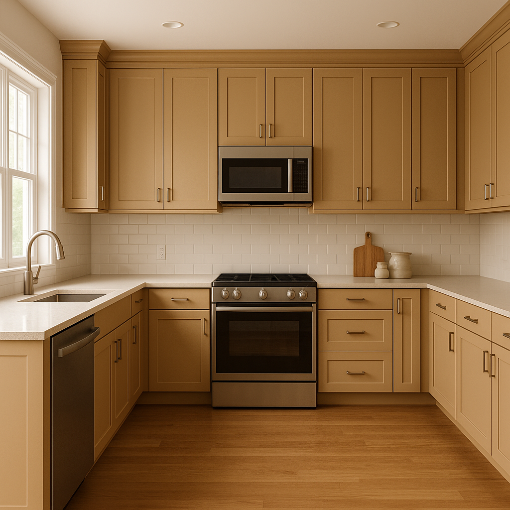 Benjamin Moore Desert (1104): A Warm and Versatile Neutral.