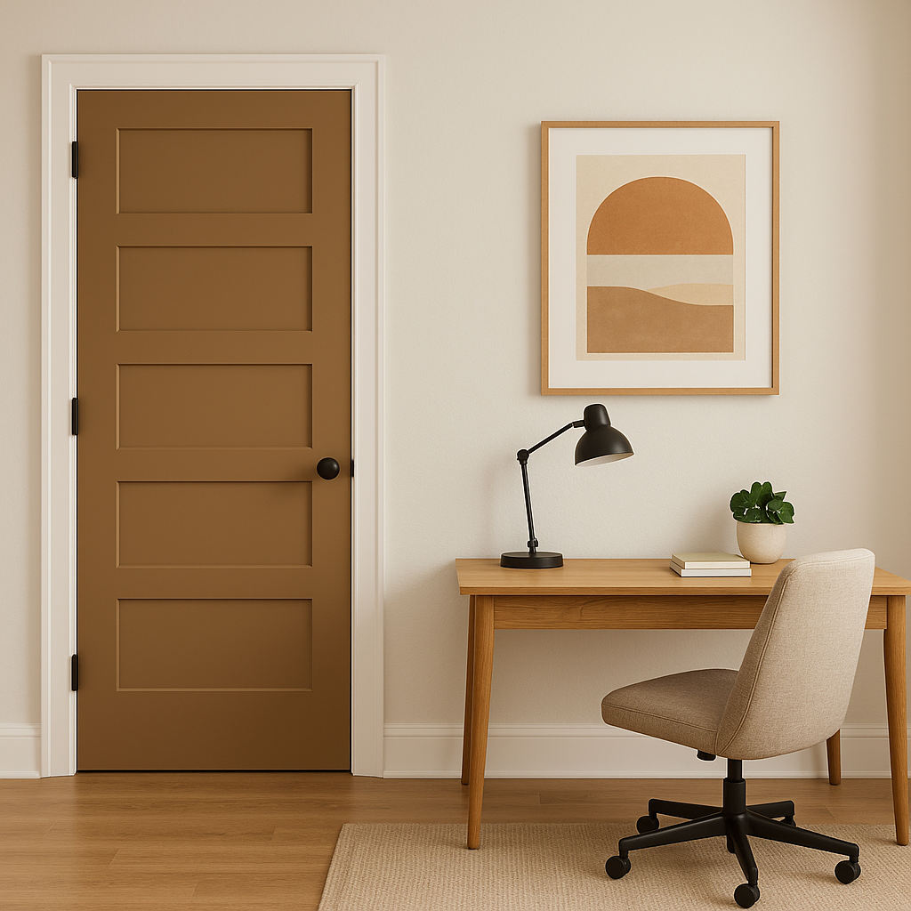 Benjamin Moore Desert (2162-20): A Rich and Warm Neutral.