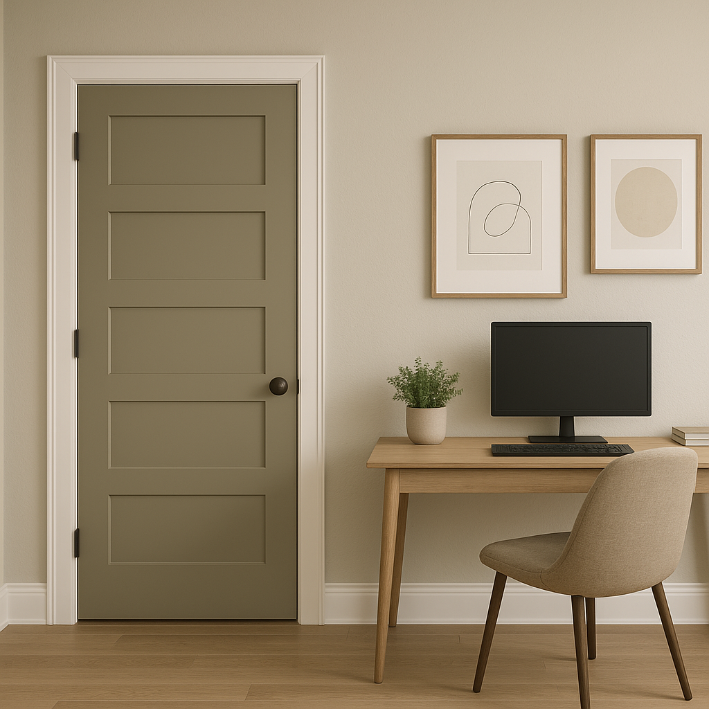Benjamin Moore Devonshire (1489): A Timeless Neutral with Warm Undertones.
