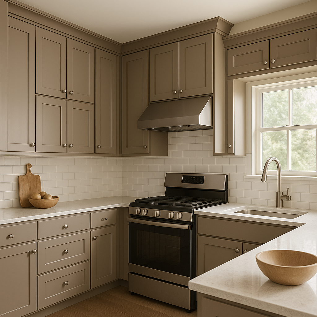 Benjamin Moore Devonwood (1008): A Timeless, Versatile Hue for Elegant Spaces.