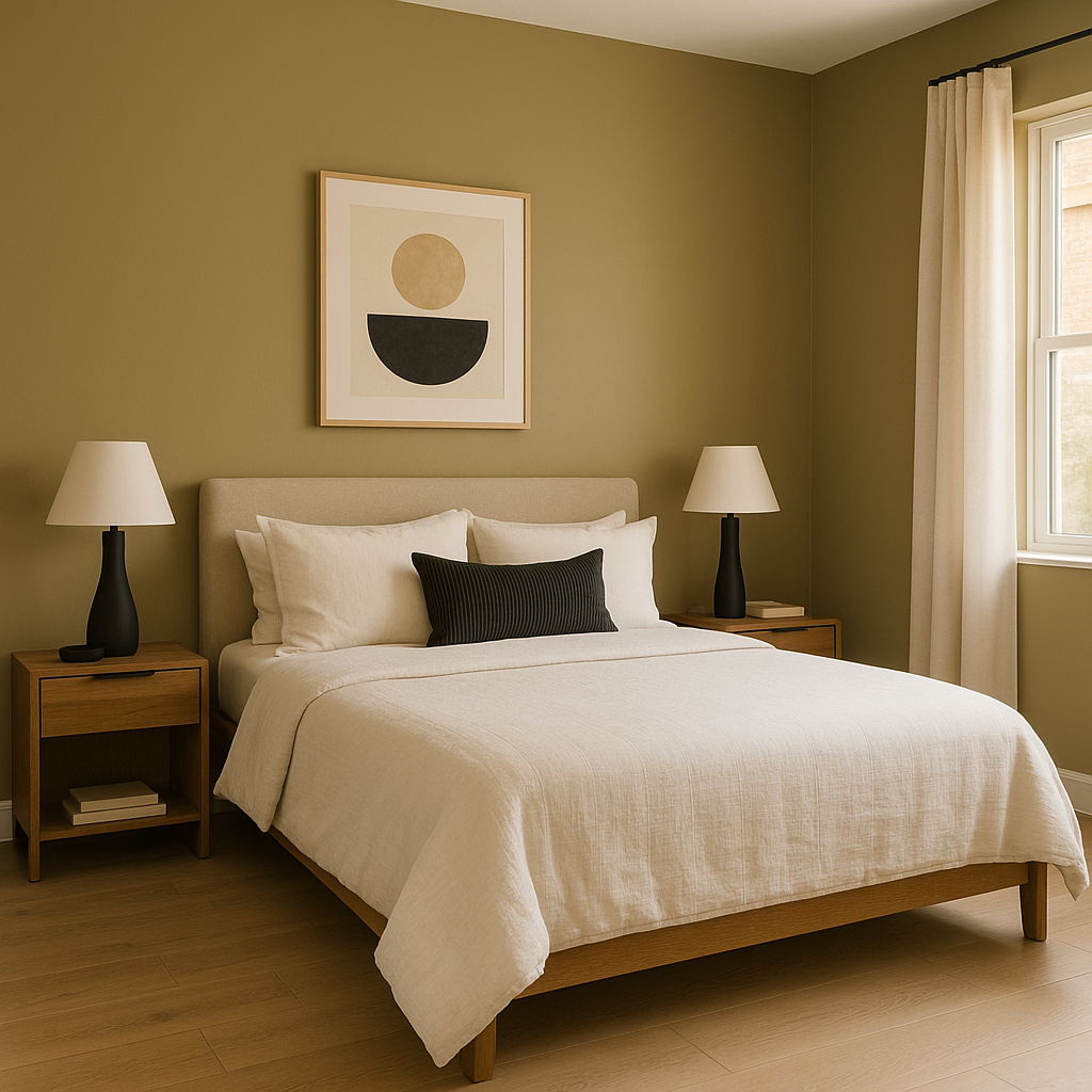 Benjamin Moore Dragonwell (CSP-930): A Rich, Earthy Green for Timeless Elegance.