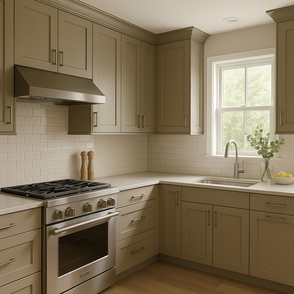Benjamin Moore Dried Basil 1510: A Sophisticated Earthy Green.