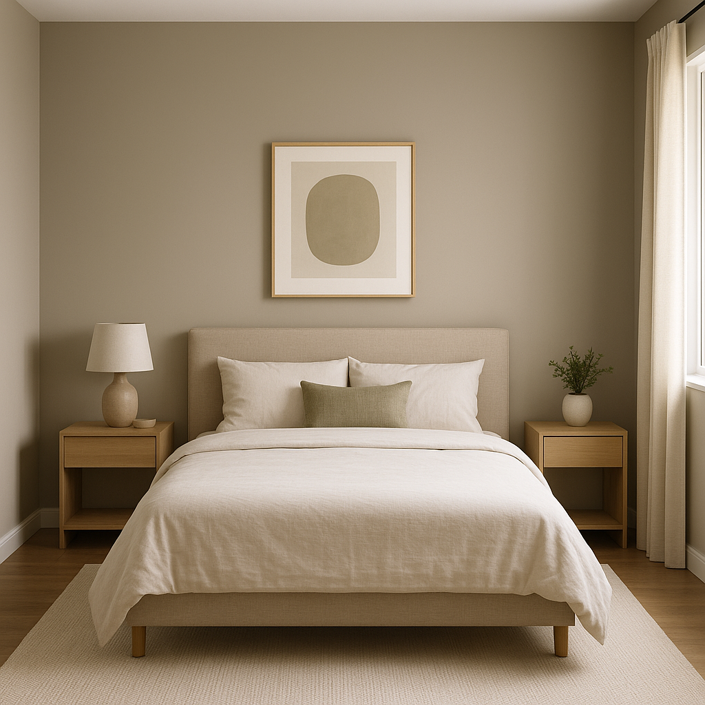 Benjamin Moore Dried Basil 1510: A Sophisticated Earthy Green.