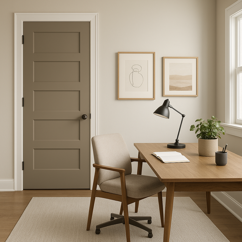 Benjamin Moore Driftwood (2107-40): A Timeless Neutral with Earthy Elegance.