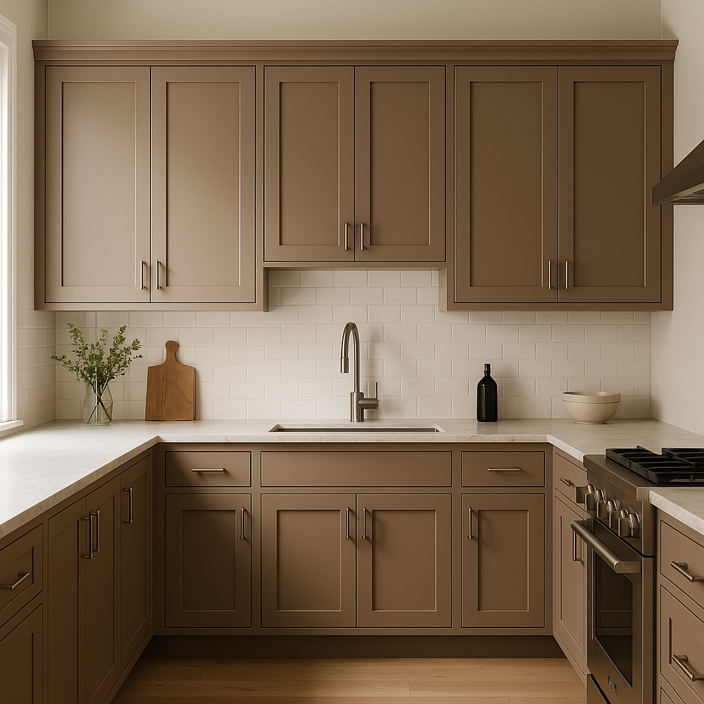 Benjamin Moore Dusty 2105-40: A Timeless Neutral with Warm Undertones.