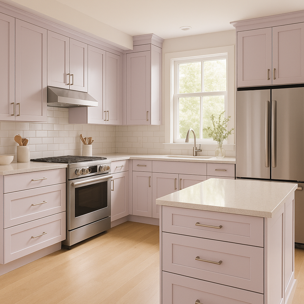 Benjamin Moore Easter (2074-70): A Serene, Sophisticated Lavender Hue.