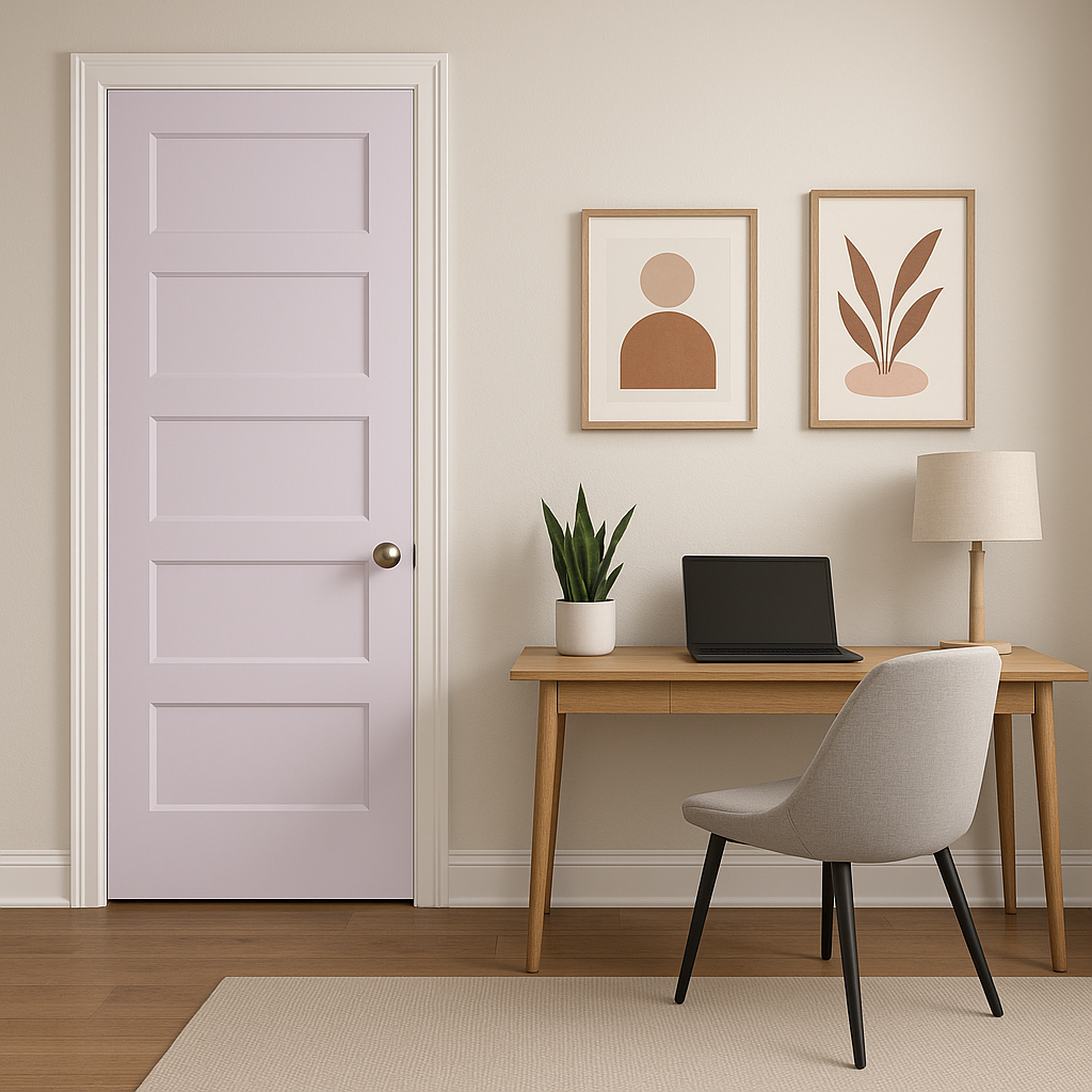 Benjamin Moore Easter (2074-70): A Serene, Sophisticated Lavender Hue.