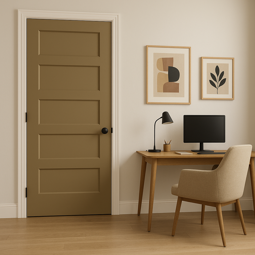 Benjamin Moore Edgewood (1056): A Soft and Inviting Neutral for Timeless Appeal.