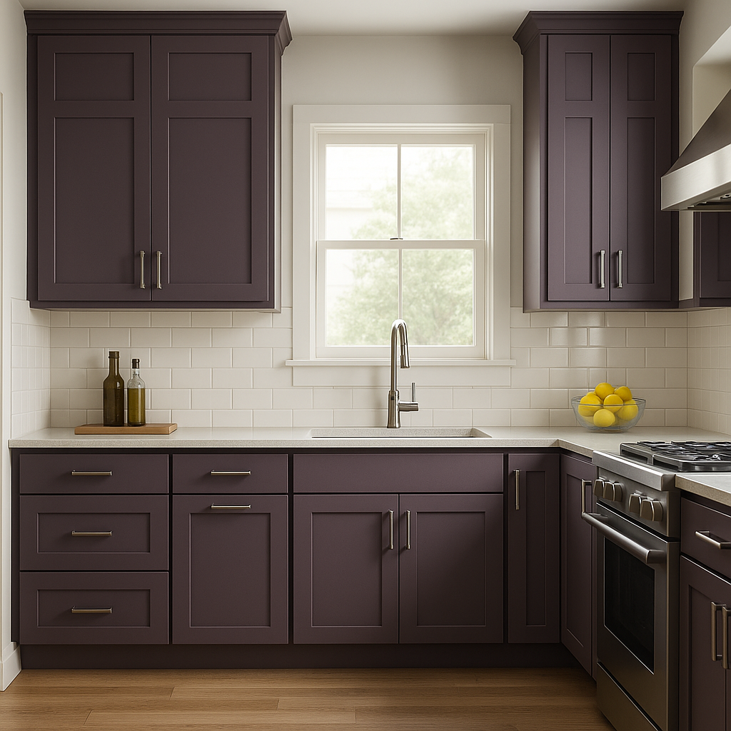 Benjamin Moore Eggplant (1379): A Rich, Sophisticated Hue for Bold Interiors.