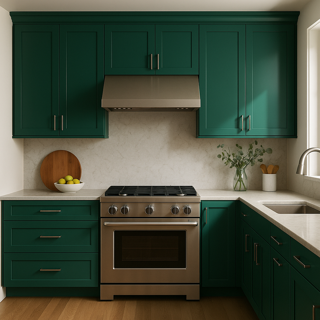 Benjamin Moore Emerald 2039-20: A Bold Jewel-Toned Green.