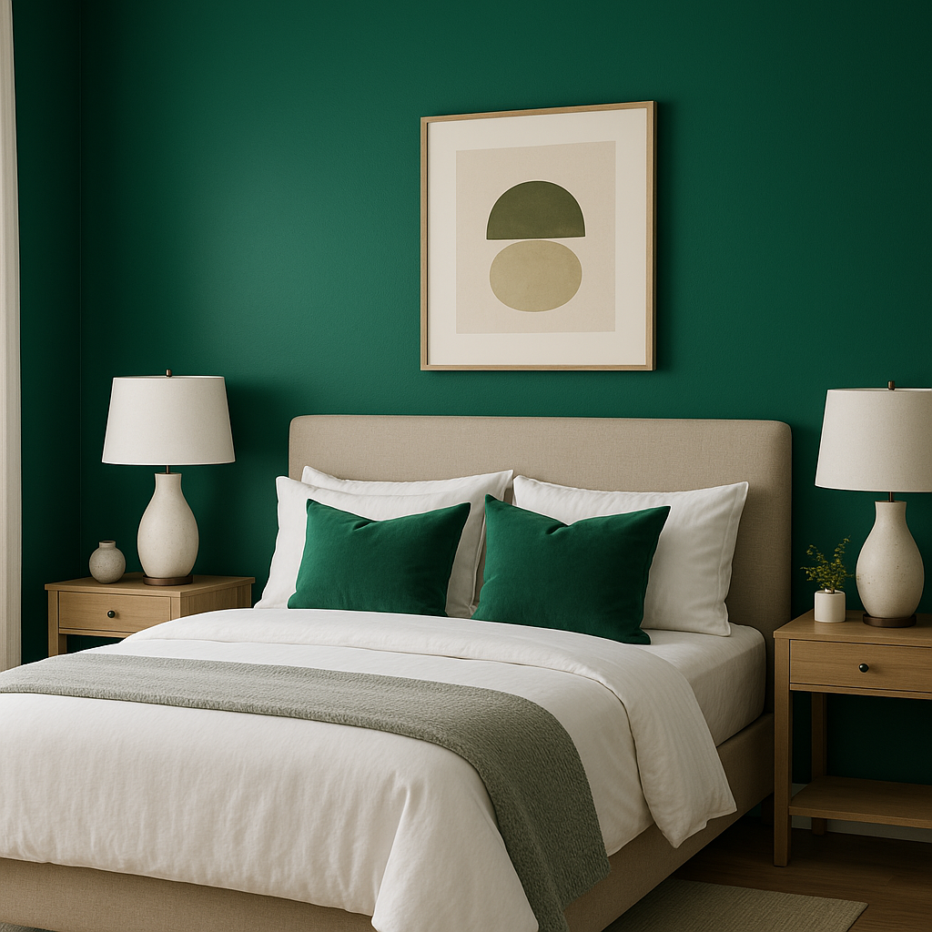 Benjamin Moore Emerald 2039-20: A Bold Jewel-Toned Green.