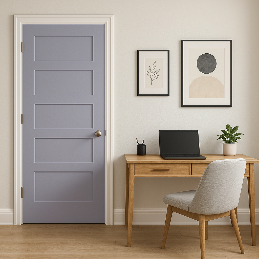 Benjamin Moore Enchanted (2070-50): A Lush and Vibrant Lavender Hue.