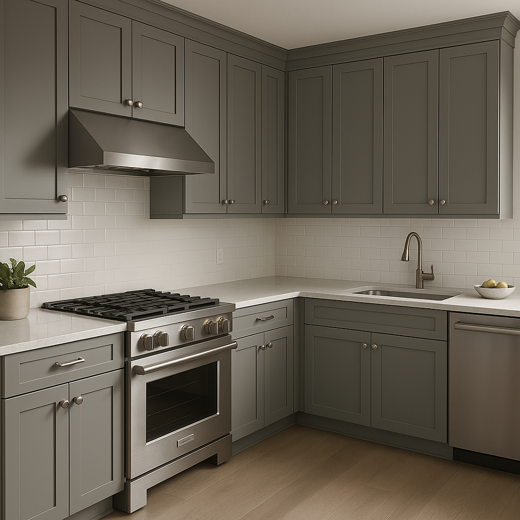 Benjamin Moore Englewood (1607): A Sophisticated Charcoal Gray with Versatile Elegance.