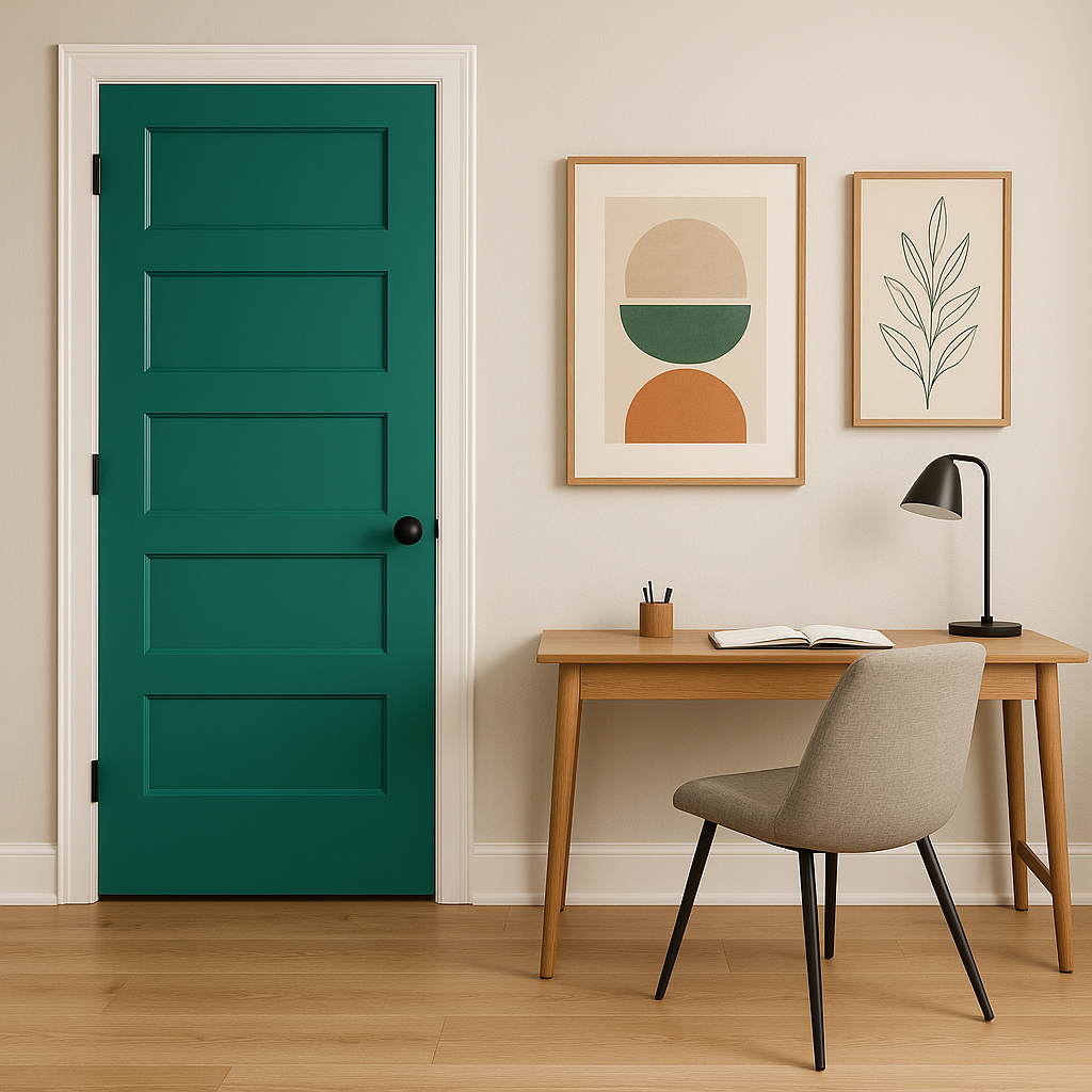 Benjamin Moore Erin (608): A Versatile Green with Elegant Undertones.