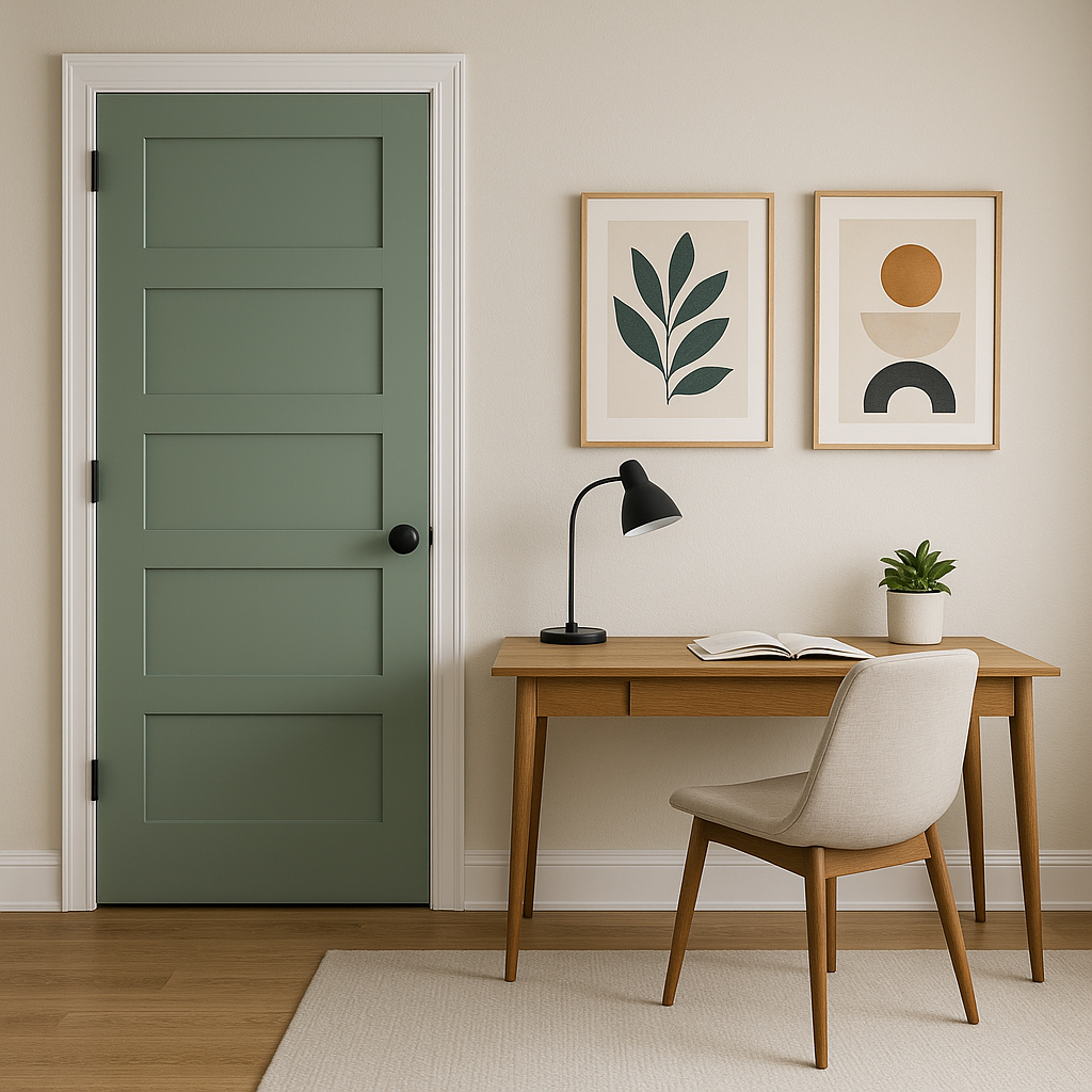 Benjamin Moore Eucalyptus (621): A Sophisticated Green with Subtle Elegance.