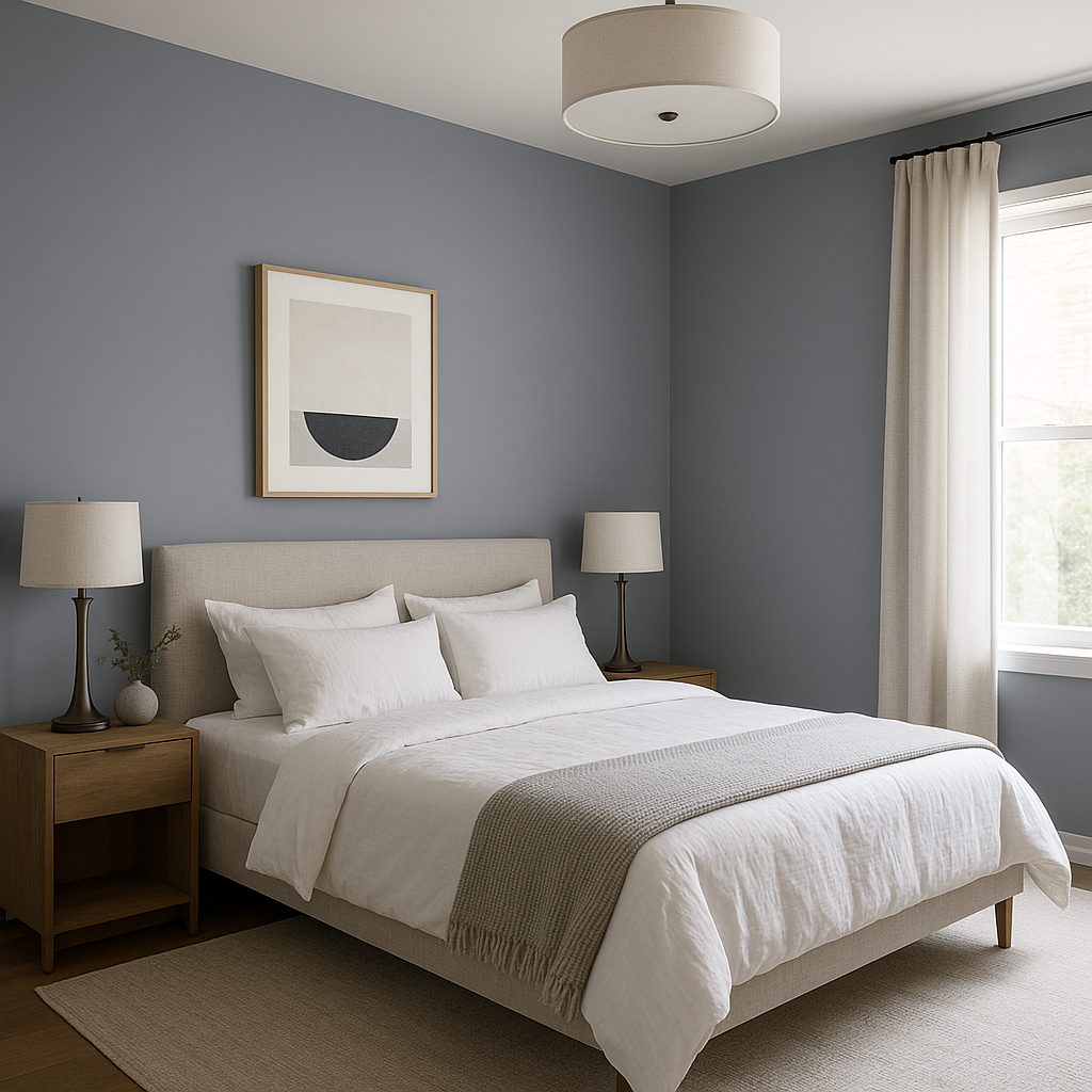 Benjamin Moore Excalibur (2118-50): A Sophisticated and Regal Hue for Any Space.