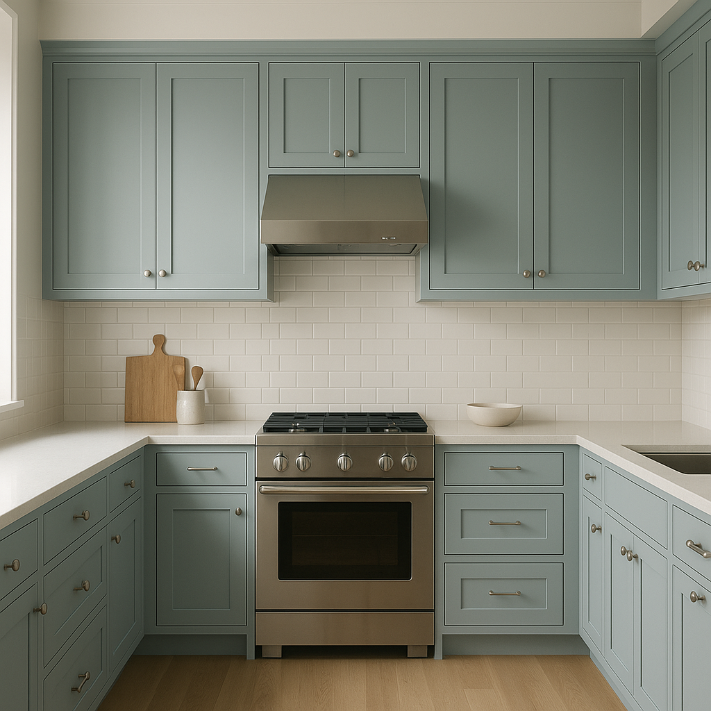 Benjamin Moore Exhale (AF-515): A Serene and Sophisticated Blue-Green.