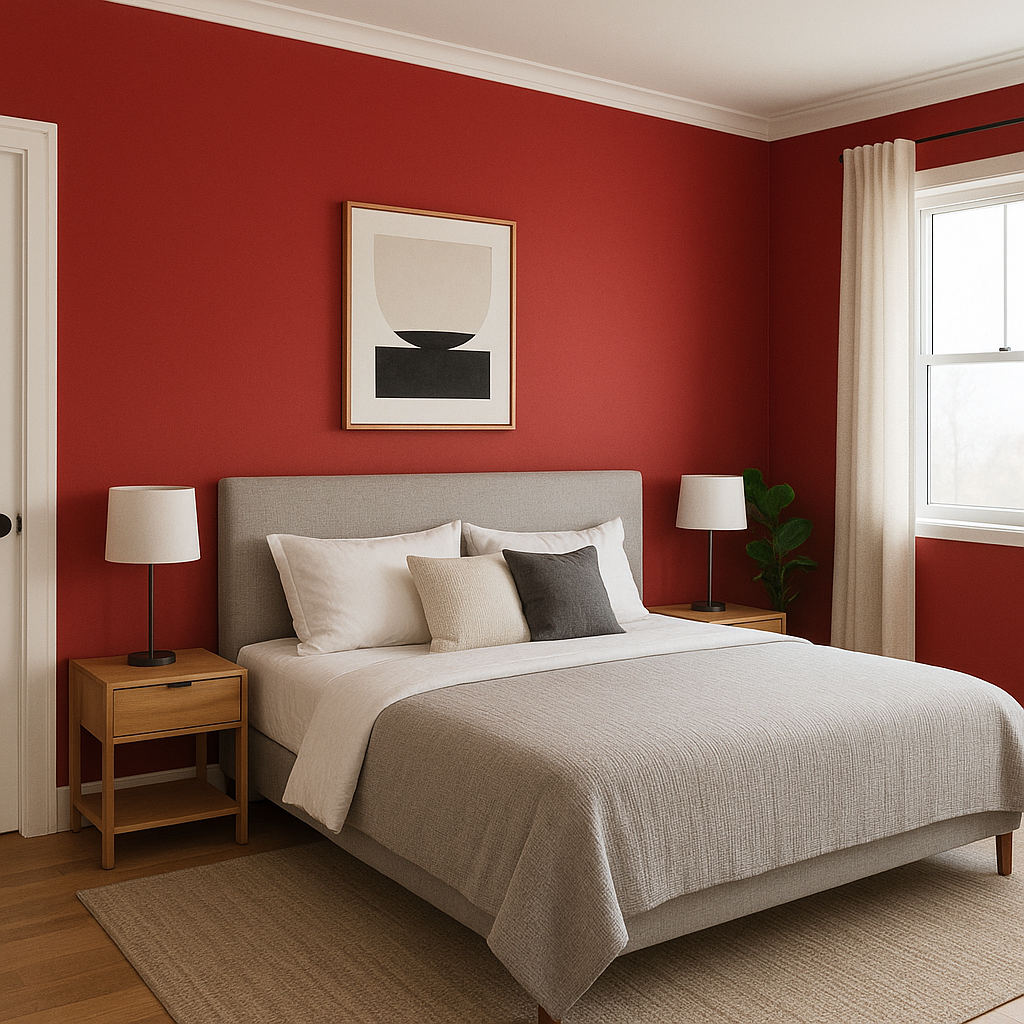 Benjamin Moore Exotic (2086-10): A Bold and Sophisticated Statement Color.