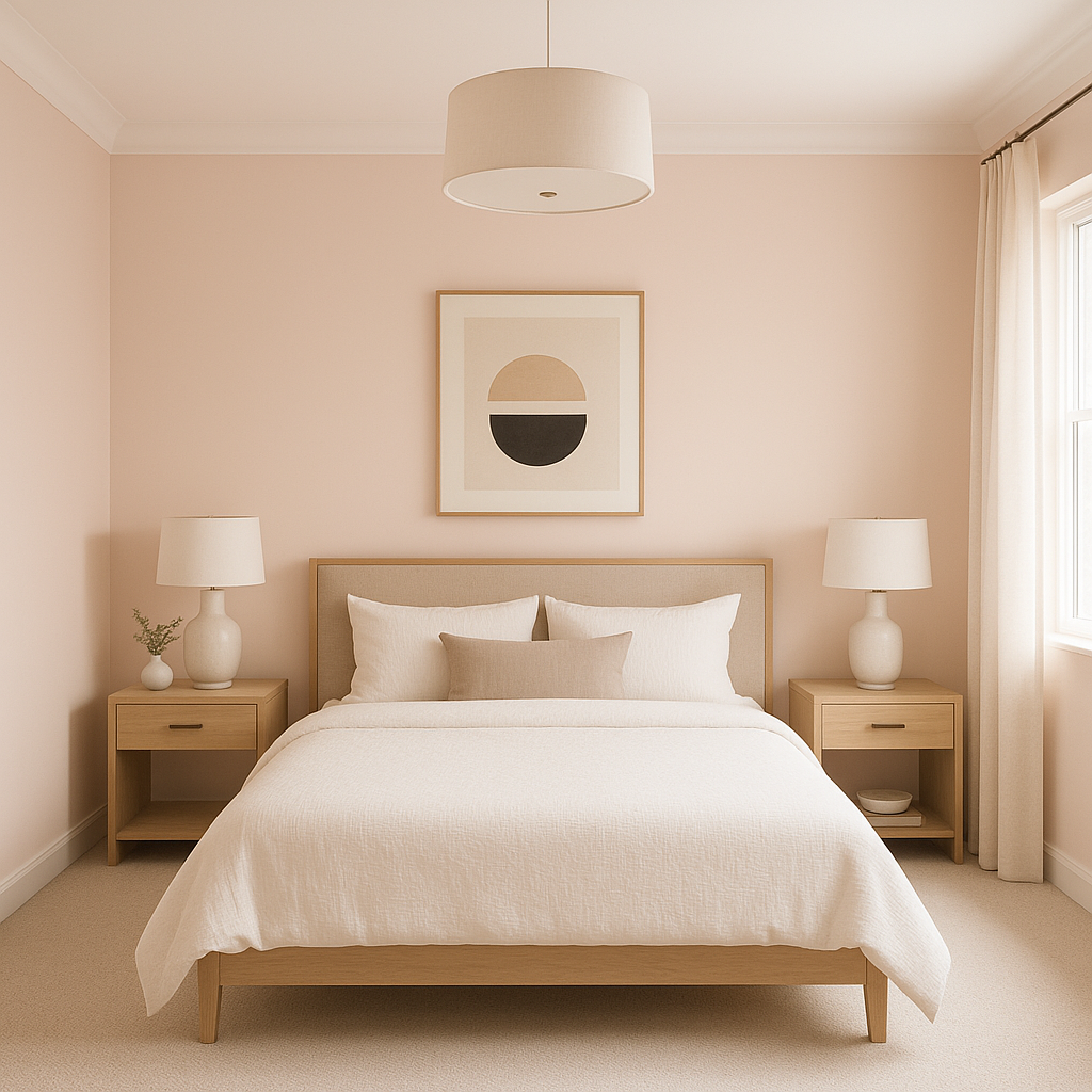 Benjamin Moore Fairest (2092-70): A Soft, Feminine Pink for Timeless Elegance.