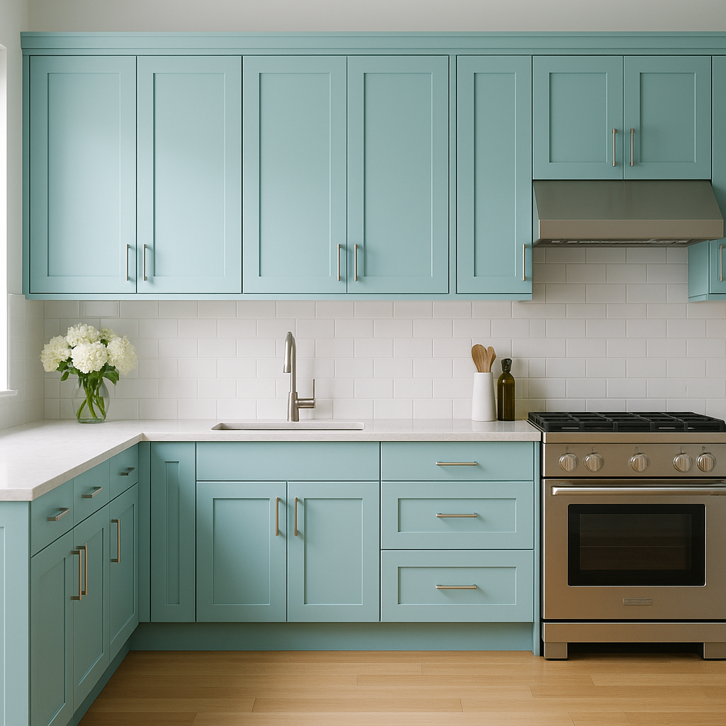 Benjamin Moore Fairy (2055-50): A Whimsical and Versatile Turquoise Hue.