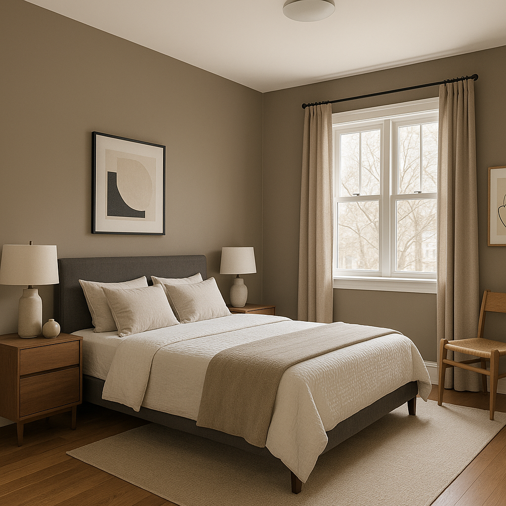 Benjamin Moore Fallen (994): A Serene and Modern Gray-Green Hue.