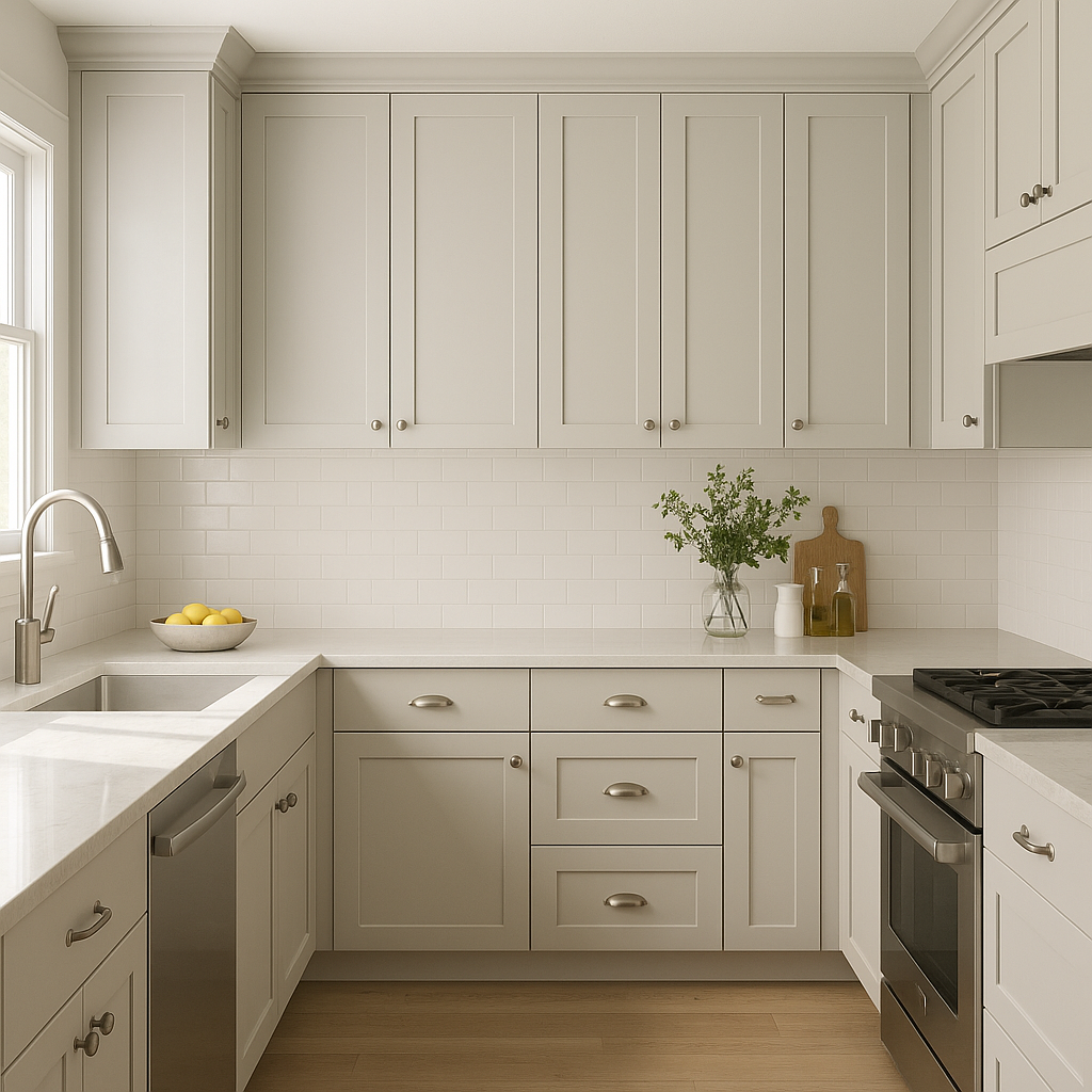 Benjamin Moore Fanfare (874): A Timeless Neutral with Warm Undertones.