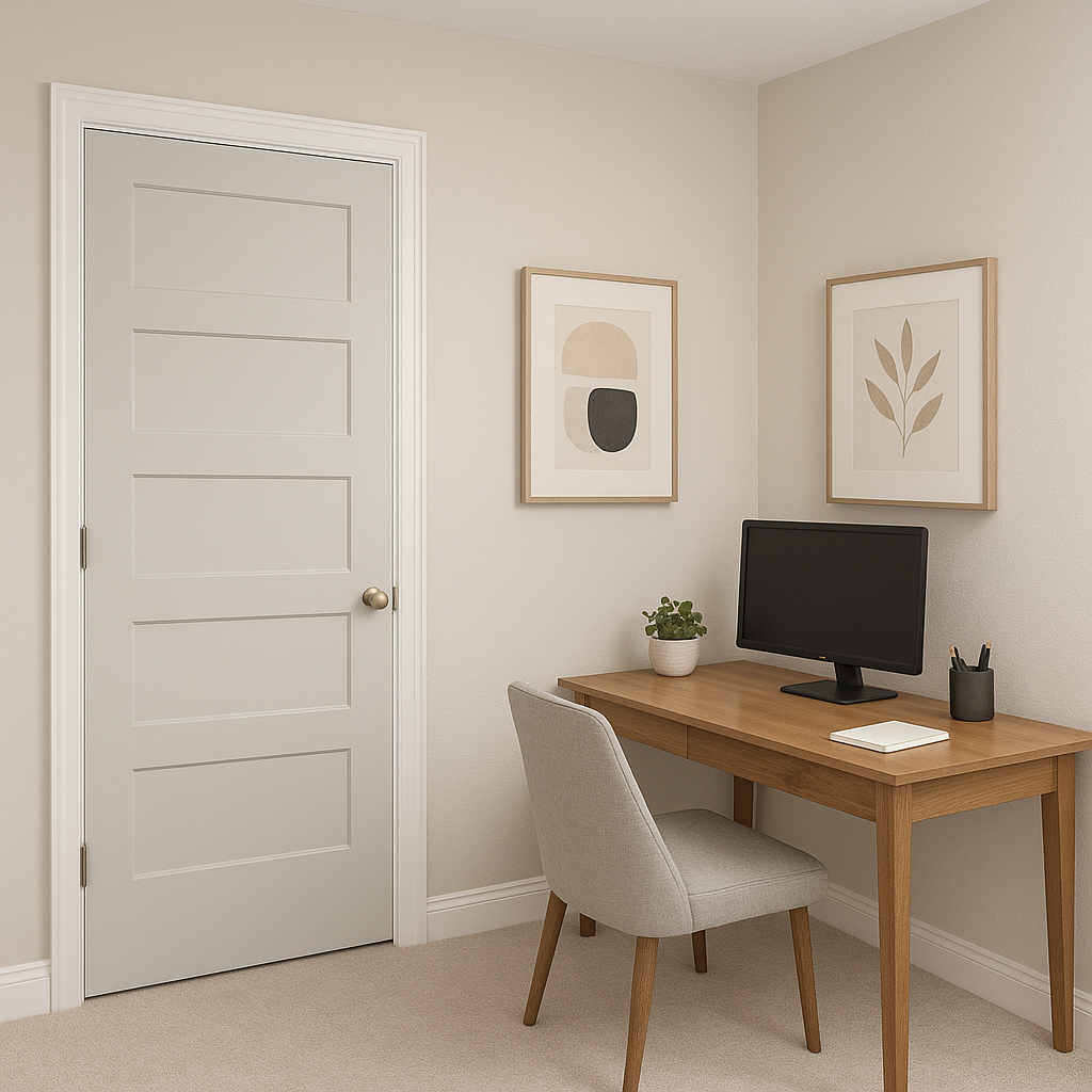Benjamin Moore Fanfare (874): A Timeless Neutral with Warm Undertones.