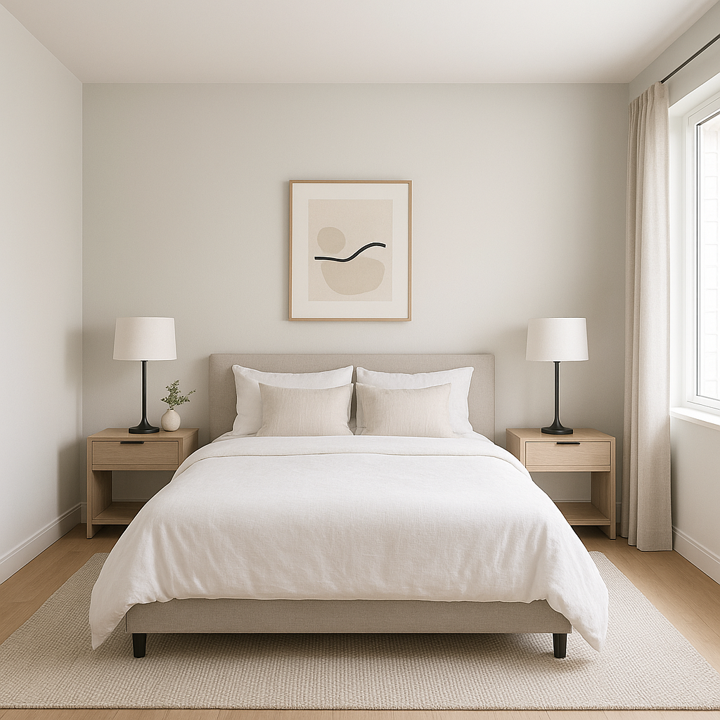 Benjamin Moore Fanfare (874): A Timeless Neutral with Warm Undertones.