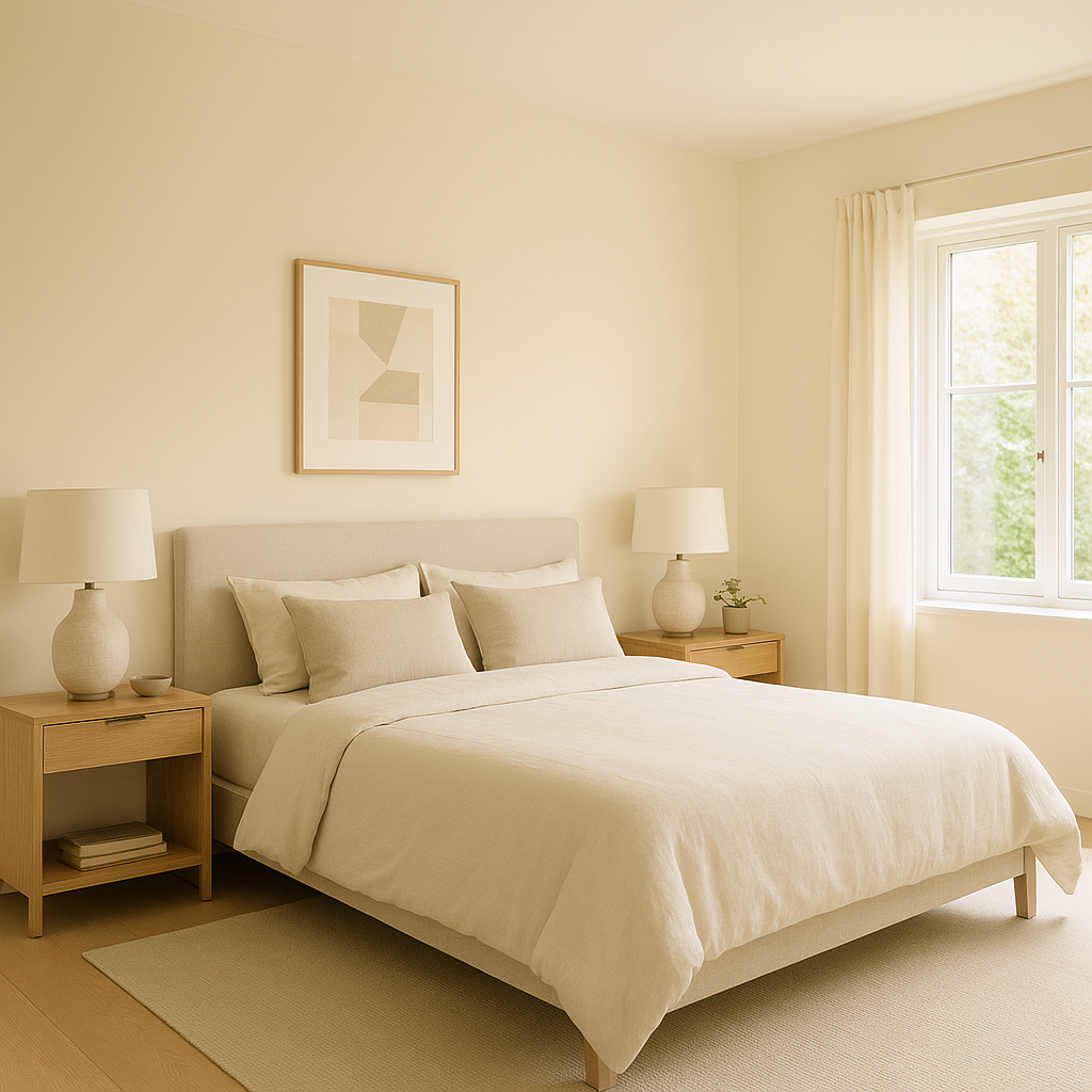 Benjamin Moore Featherbed (928): A Timeless Neutral for Any Space.