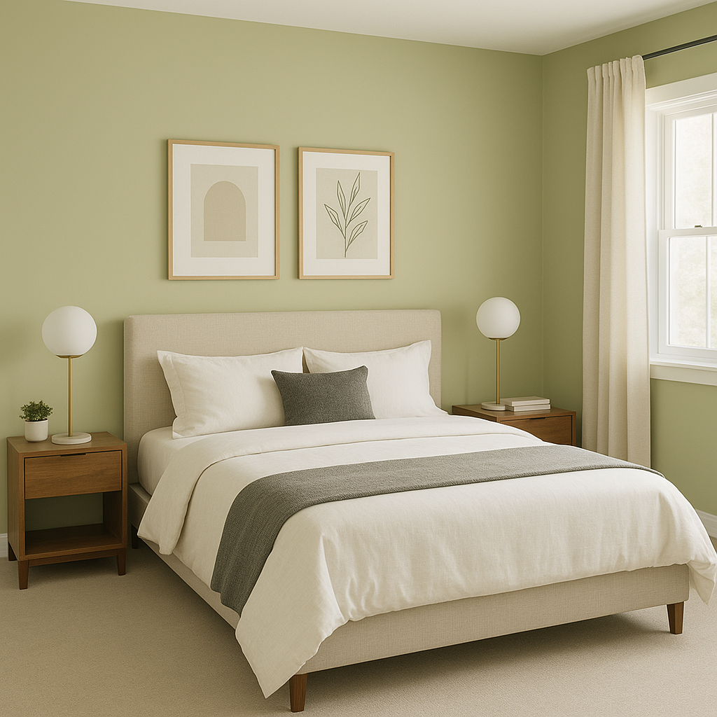 Benjamin Moore Fernwood Green (2145-40): A Timeless Shade for Elegant Interiors.