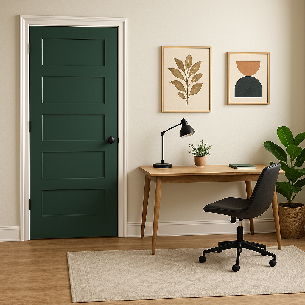 Benjamin Moore Fiddlehead (2041-20): A Rich, Organic Green That Inspires Tranquility.