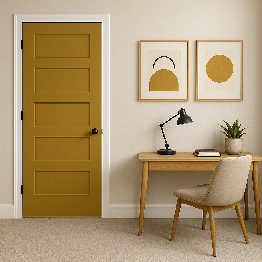 Benjamin Moore Fields (203): A Timeless, Earthy Green.